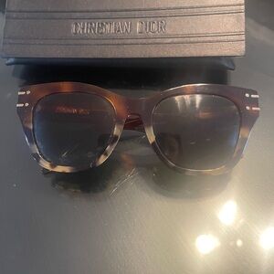 Christian Dior tortoise sunglasses
